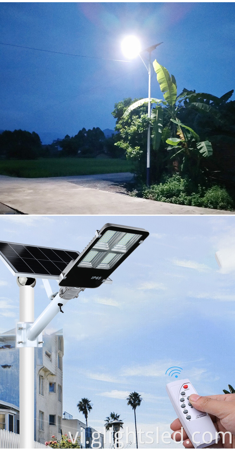 Die Casting Aluminum IP65 Không thấm nước ngoài trời 120W SMD Solar LED LED Đèn đường phố